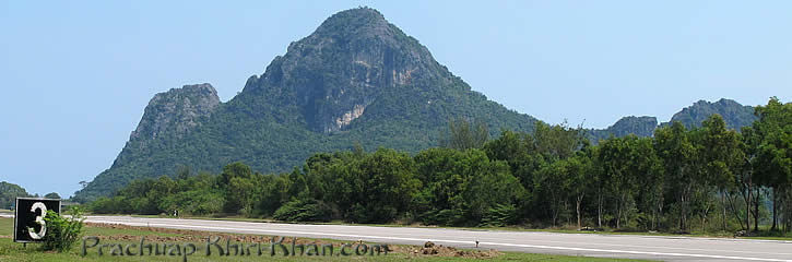 The Thai military airport of Prachuap Khiri Khan The airport of Prachuap Khiri Khan